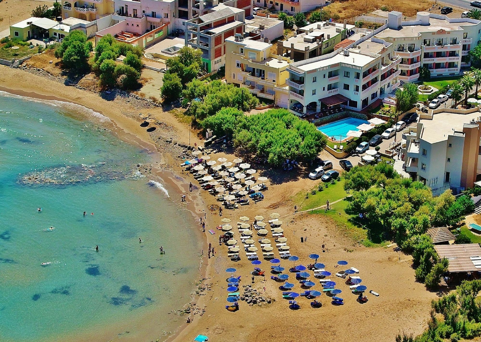 Aphrodite Beach Kíssamos Esterno foto